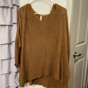 Rust Wishlist Sweater